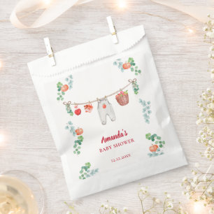 Apple Of Our Eye Garden Clothesline Baby Shower Favour Bag