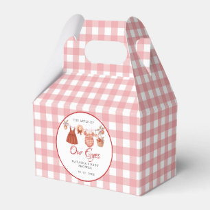 Apple of our eyes Fruit Fall baby shower thank you Favor Box