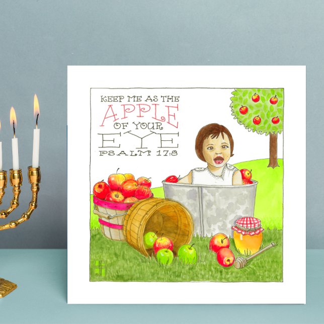 Apple of Your Eye Rosh Hashanah Card (Creator Uploaded)
