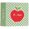 Apple on Laurel Green Polka Dots