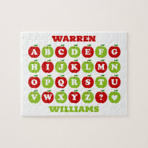 Apple Orchard Alphabet Adventure Jigsaw Puzzle