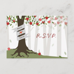 Apple Orchard Automne Mariage Automne RSVP