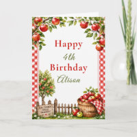 Apple Orchard Birthday
