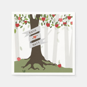 Apple Orchard Wedding Napkins