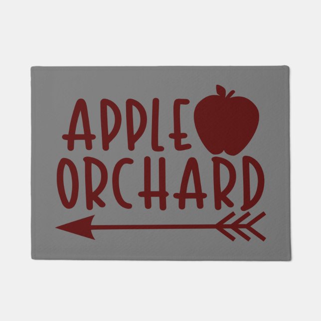 Apple Orchard with Apple Doormat (Front)