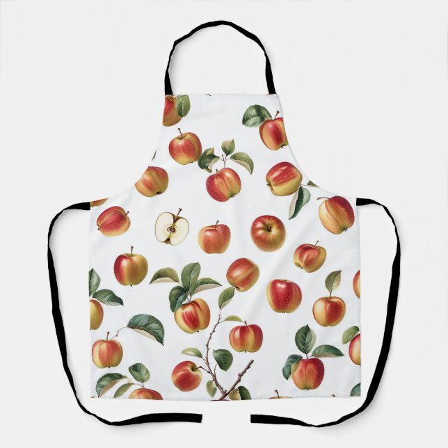 Apple Pattern Apron (Front)
