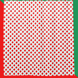 Apple Pattern Red Fruit