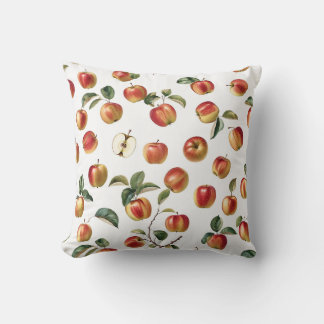 Apple Pattern Throw Pillow