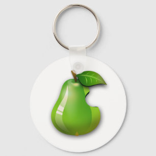 Apple Pear Keychain