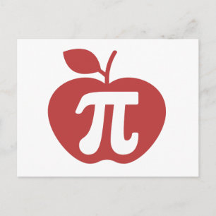 Apple Pi 3.14 Postcard