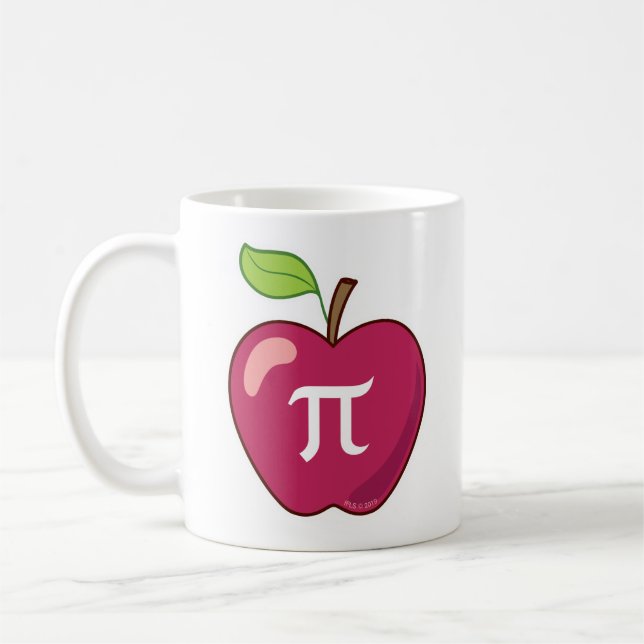 Apple Pi Coffee Mug (Left)