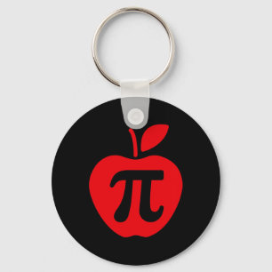 Apple Pi Day Shirt  Keychain