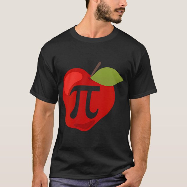 Apple Pi Funny Math Teacher Thanksgiving Pie Day G T-Shirt (Front)