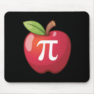 Apple Pi - Math Lovers' Math Teachers Pi Day Mouse Pad