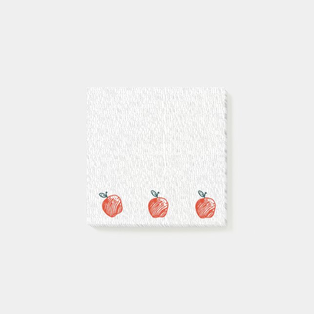 Apple pi numérote des notes de post-it (Devant)