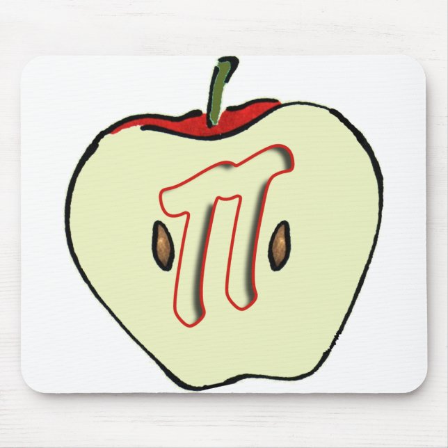 Apple PI (PIE) 3.14 Mouse Pad (Front)