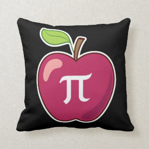 Apple Pi Throw Pillow