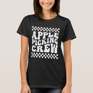 Apple Picking Crew Fun Fall Orchard Apple Picking  T-Shirt