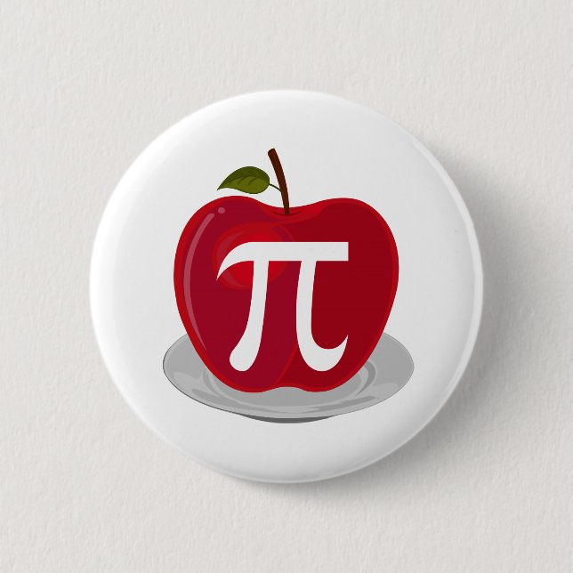 Apple Pie 2 Inch Round Button (Front)