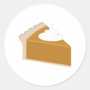 Apple Pie Classic Round Sticker