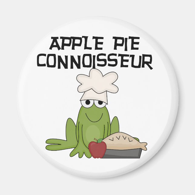 Apple Pie Connoisseur Tshirts and Gifts Magnet (Front)