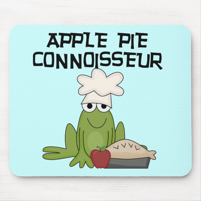 Apple Pie Connoisseur Tshirts and Gifts Mouse Pad (Front)
