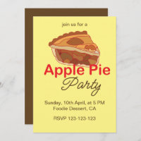 Apple Pie Dessert Party
