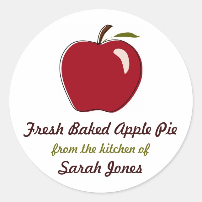 Apple Pie, From the Kitchen Of, Labels (Front)
