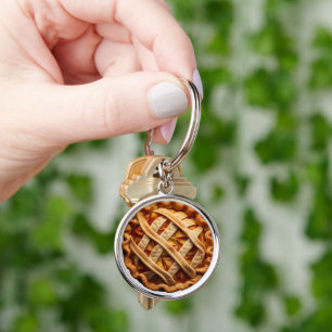 Apple Pie Keychain