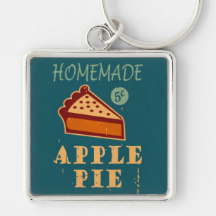 Apple Pie Keychain