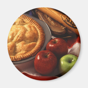 Apple pie magnet