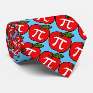 Apple Pie Pi Day Tie