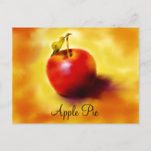 Apple Pie Recipe Card