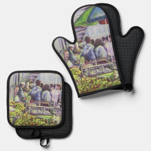 Apple Pie Requires Apples  Oven Mitt & Pot Holder Set