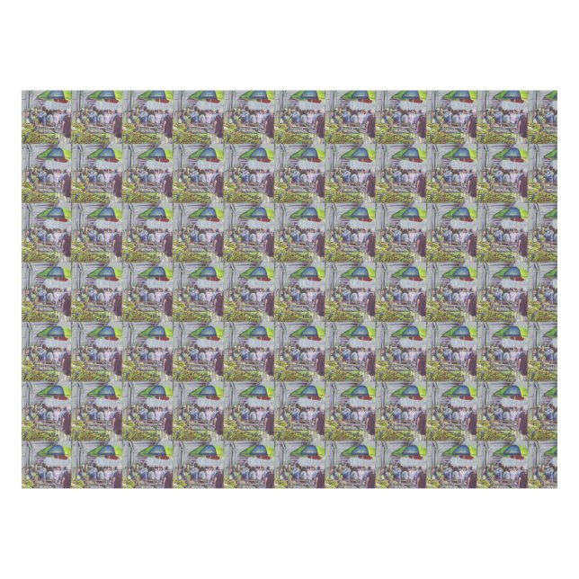 Apple Pie requires Apples Tablecloth (Front (Horizontal))