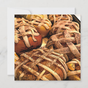 Apple Pie Tarts flat card