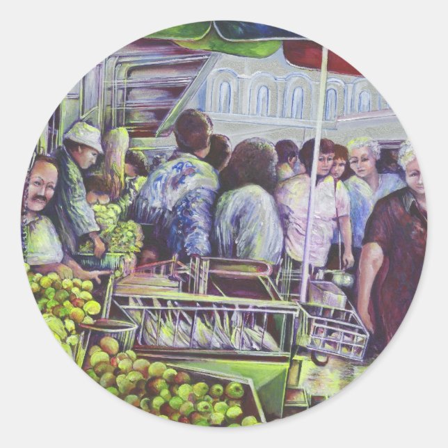 Apple Pies requires Apples, Misloc Classic Round Sticker (Front)