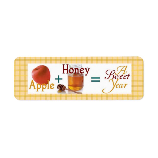 Apple Plus Honey Rosh Hashana (Front)