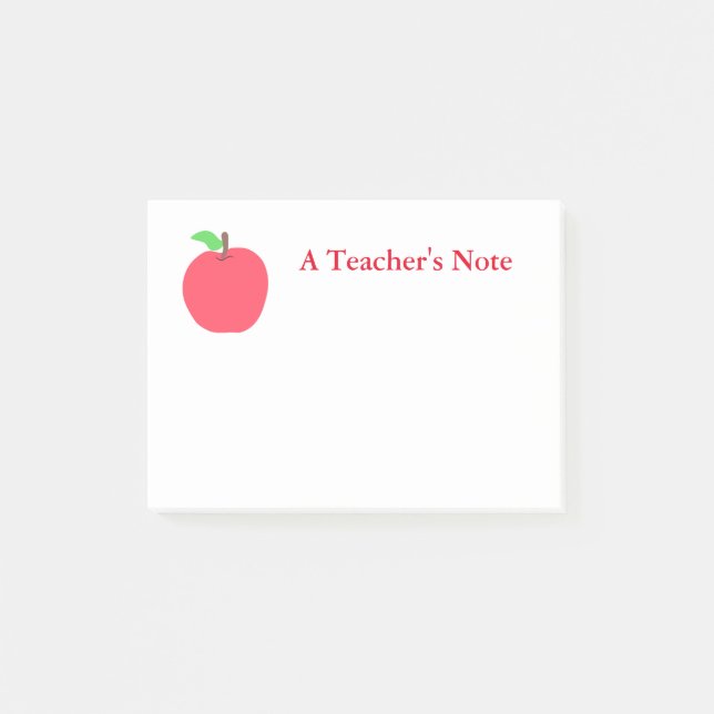 Apple Post It Note (Front)