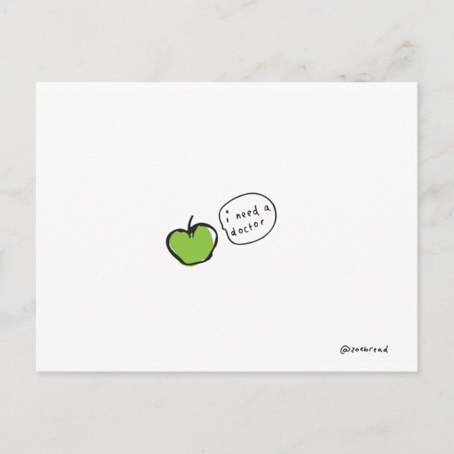 apple postcard (Front)
