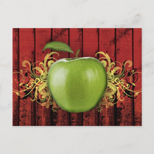 Apple Postcard (Front)