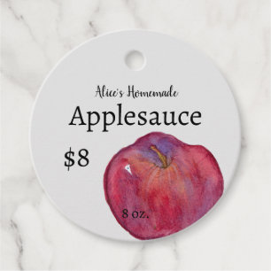 Apple Price Tag Homemade Condiment