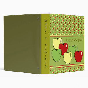Apple Recipe Binder