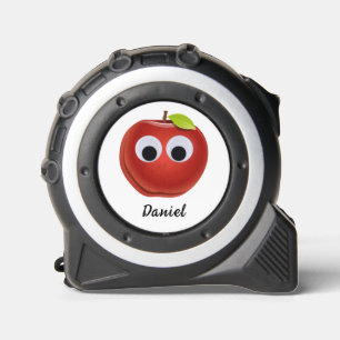 Apple, red fruit with googly eyes - Personalized 1