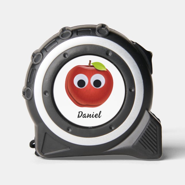Apple, red fruit with googly eyes - Personalized 1 (Front)
