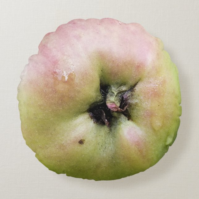 APPLE ROUND PILLOW (Front)