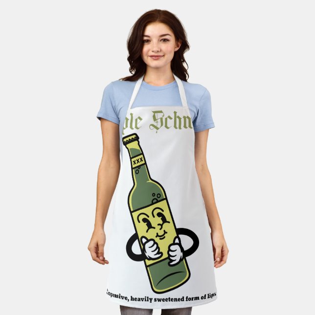 Apple Schnapps Apron (Worn)