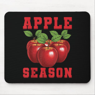 Apple Season Apple Fruit Love Apple Picker Apple P Mouse Pad