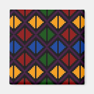 "Apple Slice" magnet - multicolored