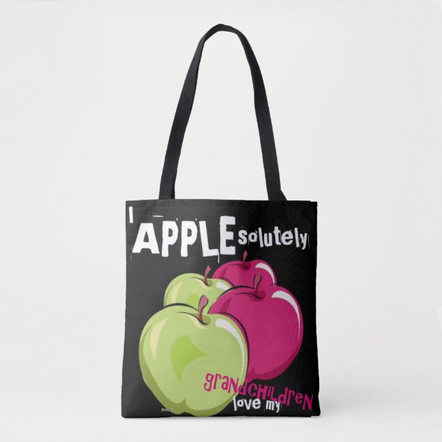 Apple-solutely Love Grandchildren Bag (Front)